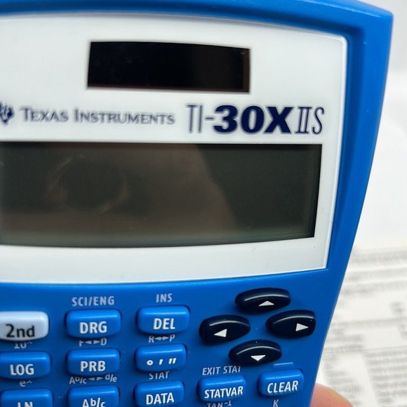 Texas Instruments TI-30X IIS Scientific Calculator, Blue - Picture 8 of 8